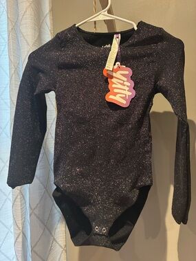 YITTY Black Shimmer Knit Top
